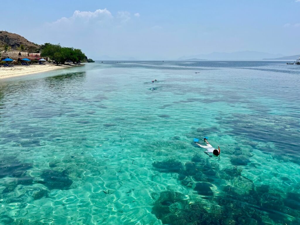 Komodo Resort House Reef seen from the jetty